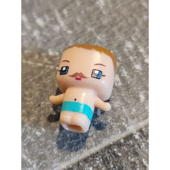 Mustache dad boy swim trunks‎ swimming person mini toy figure - Picture 2 of 3